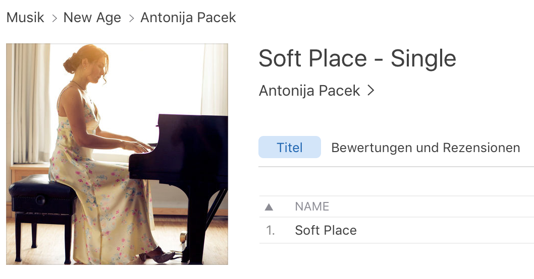 New Single Soft Place out now