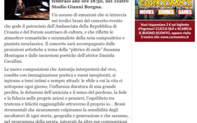 LEGGERE TUTTI magazine supports my concert at Auditorium