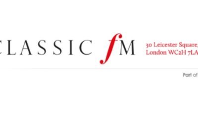 CLASSIC FM radio in UK broadcasts ALOFT