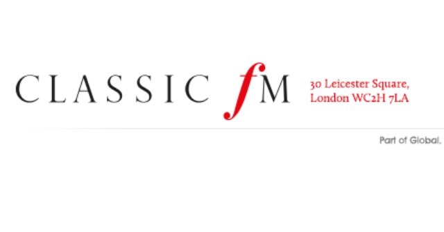 CLASSIC FM radio in UK broadcasts ALOFT