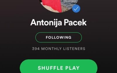 Subscribe to Antonija’s Spotify Artist Page