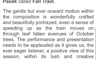 A heartfelt review – “Fall Train”