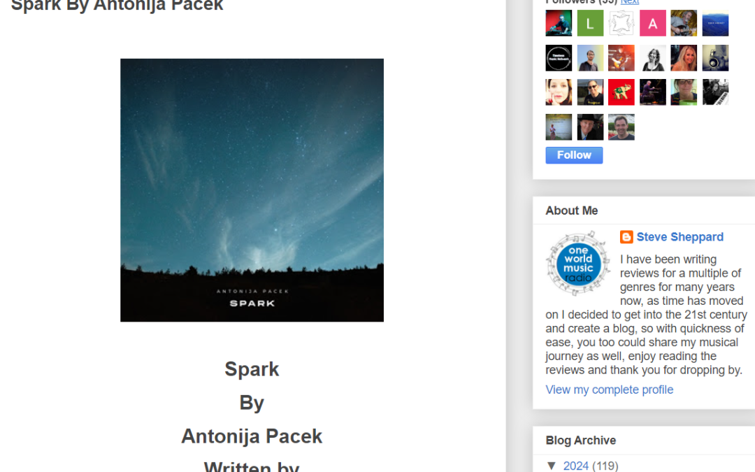 My new physical CD “Spark” is out